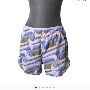 Nike Women's Tempo Luxe Run Running Shorts DQ6117-530 Medium Purple